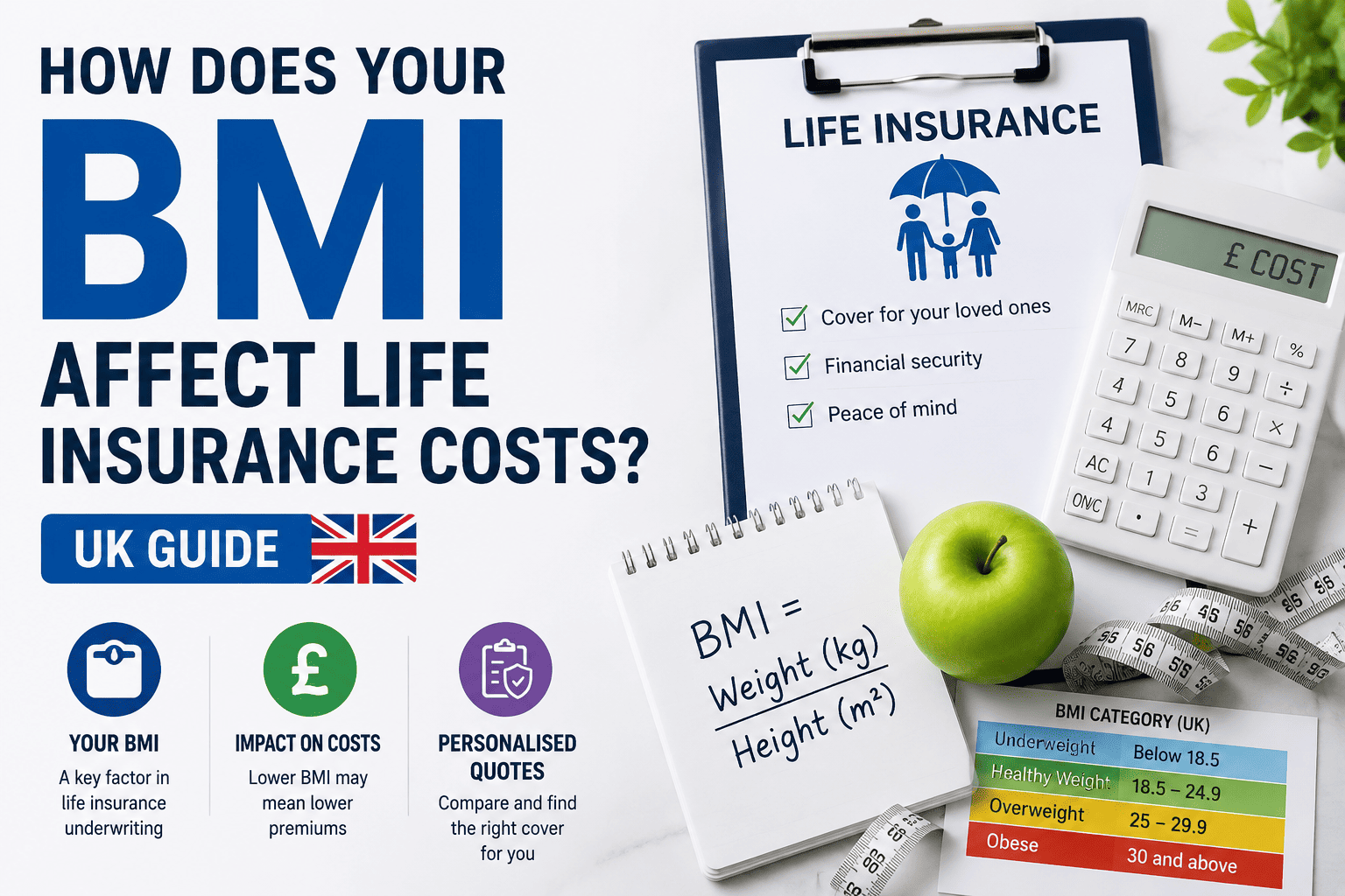 How BMI Affects Life Insurance Costs UK 2026