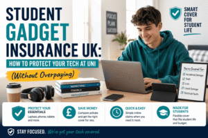 student gadget insurance in uk, tech protection at colleges and university