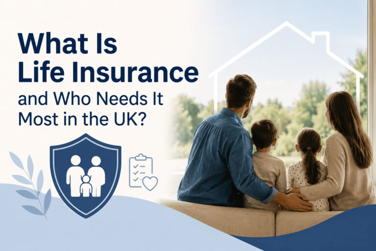 Family protected by life insurance coverage illustrating who needs life insurance most in the UK and how financial protection supports loved ones.